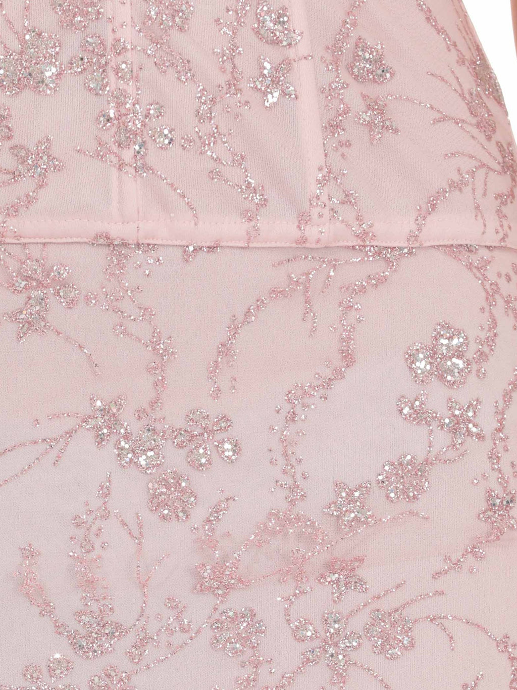Blush Pink bridesmaid dress with a-line shape