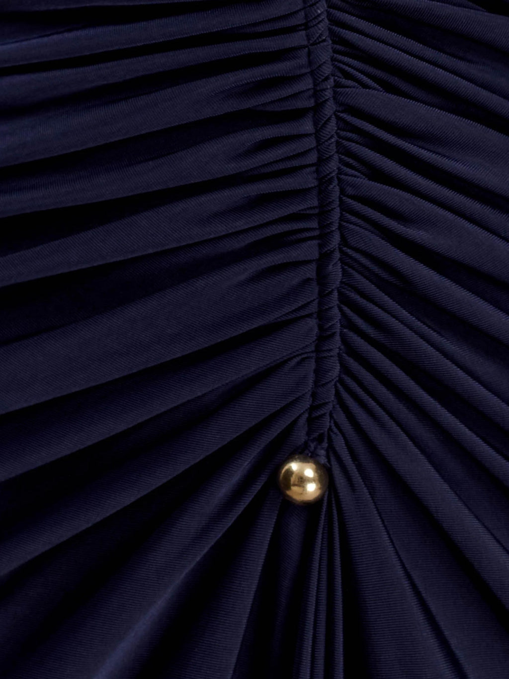 Ink Blue formal dress with a-line shape