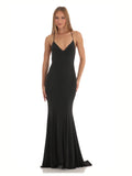 A-Line Maxi Structured Woven Fabric Bridesmaid Dress for Garden Wedding