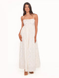 Purple Floral A-Line Maxi Structured Woven Fabric Formal Dress for Hotel Reception