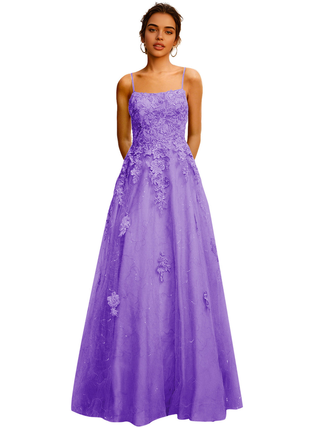 Strapless Lace Ball Gown Prom Dress with Corset Bodice and Full Dress